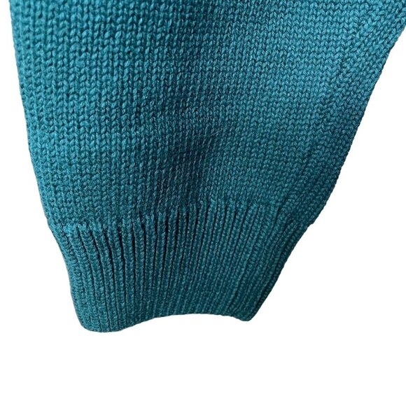 Mens Chaps Crewneck Pullover Sweater Grean XL u New With Tags - Picture 5 of 13